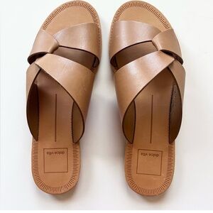 Dolce Vita Light Brown Derby Sandals